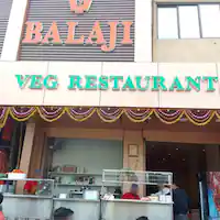 Balaji Veg Restaurant signboard